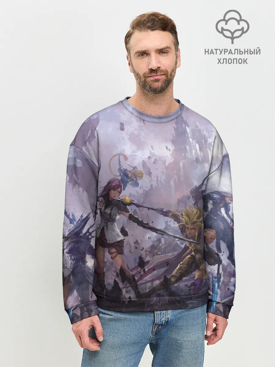 Мужской свитшот базовый / Final Fantasy