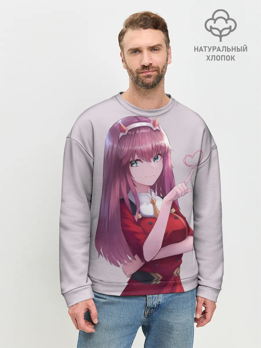 Мужской свитшот базовый / Darling heart