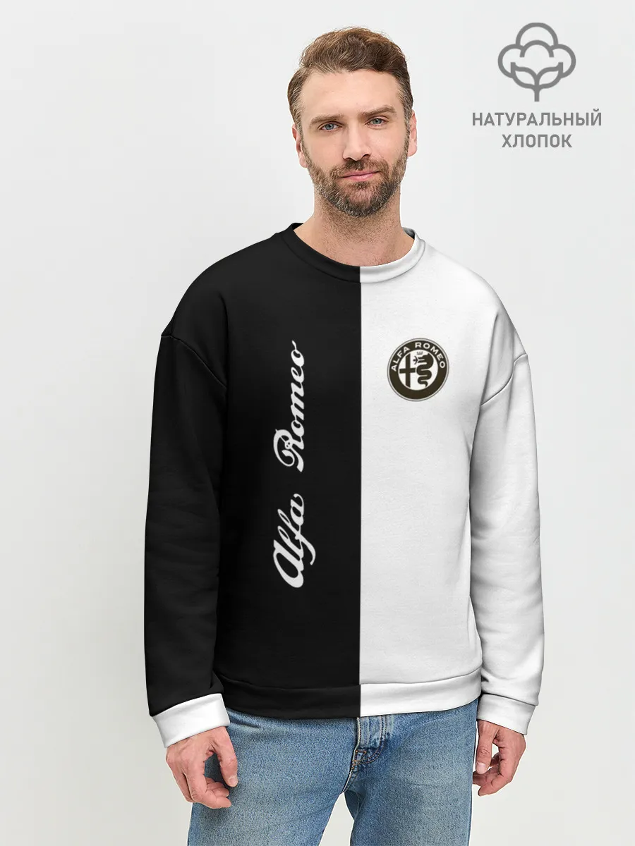 Мужской свитшот базовый / Alfa Romeo