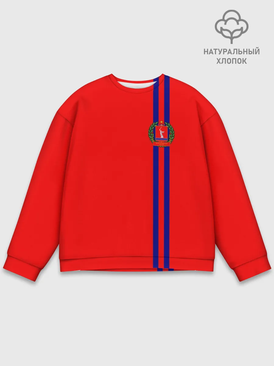 Мужской свитшот базовый / Волгоградская область