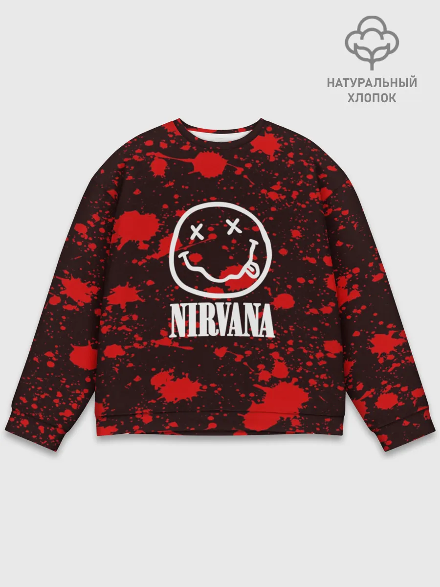 Мужской свитшот базовый / NIRVANA