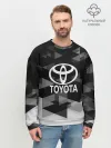 Мужской свитшот базовый / Toyota sport geometry