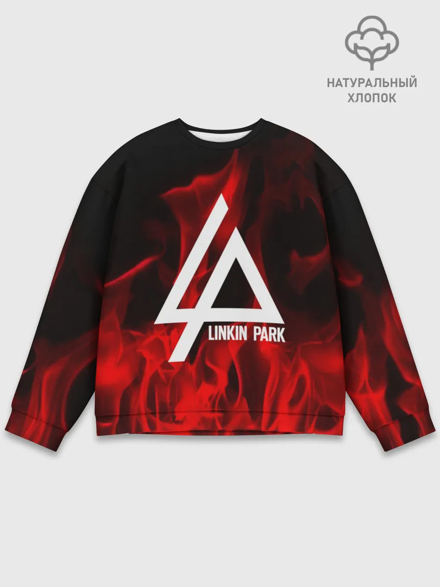 Мужской свитшот базовый / Linkin park