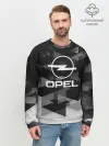 Мужской свитшот базовый / Opel sport geometry