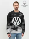 Мужской свитшот базовый / Volkswagen sport geometry