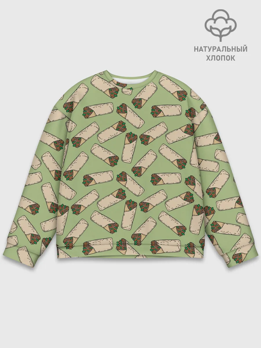 Мужской свитшот базовый / Шаверма