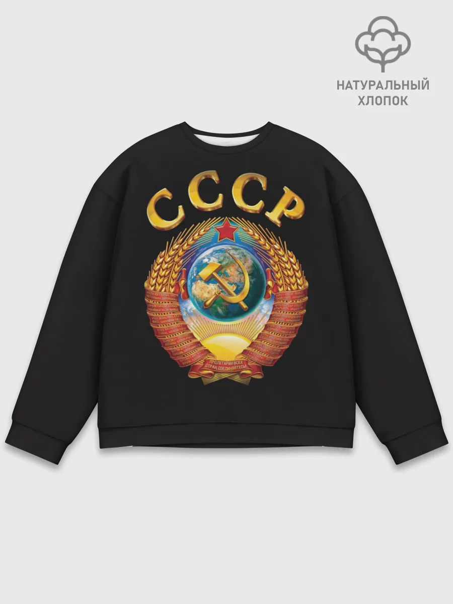 Мужской свитшот базовый / Советский Союз