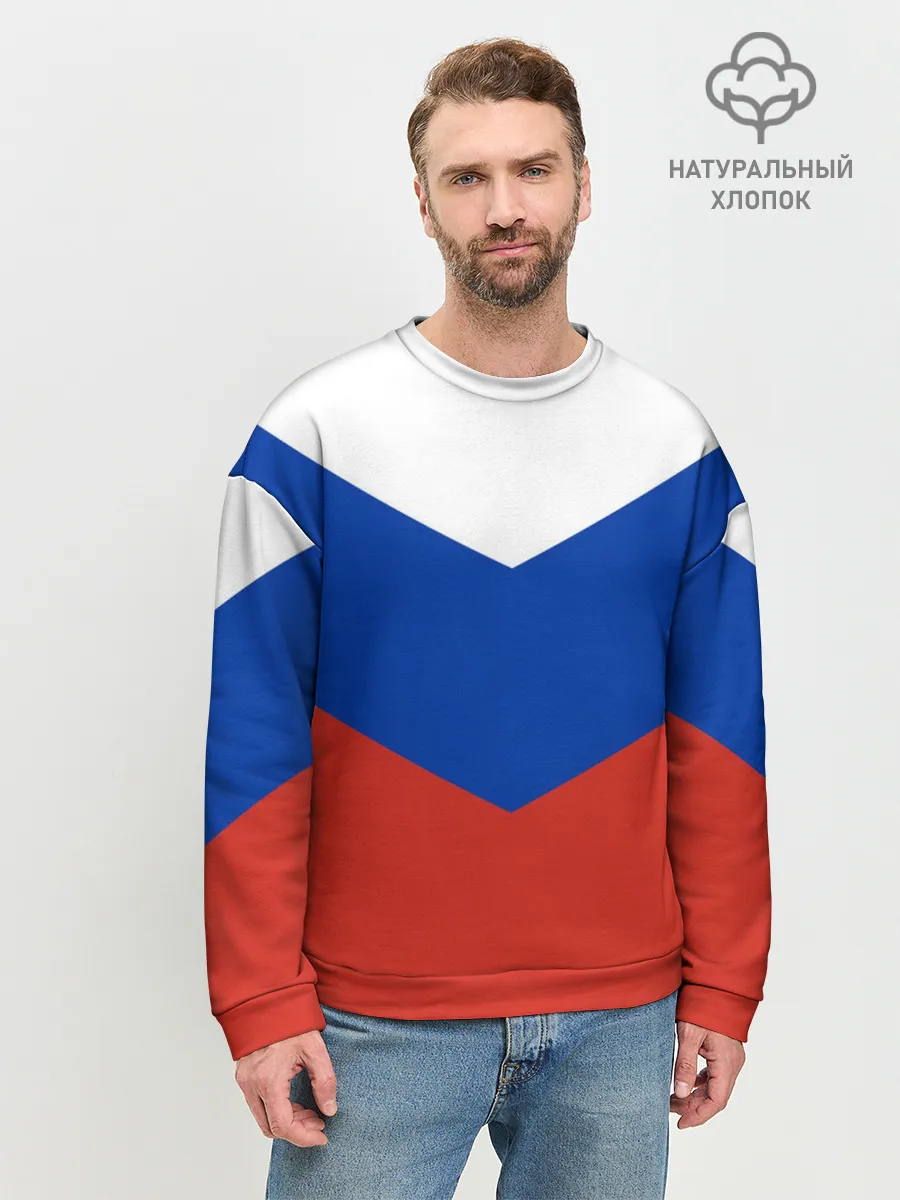 Мужской свитшот базовый / Россия