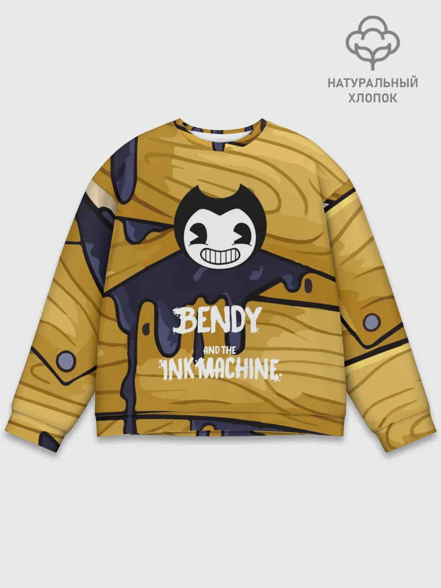 Мужской свитшот базовый / Bendy and the Ink Machine