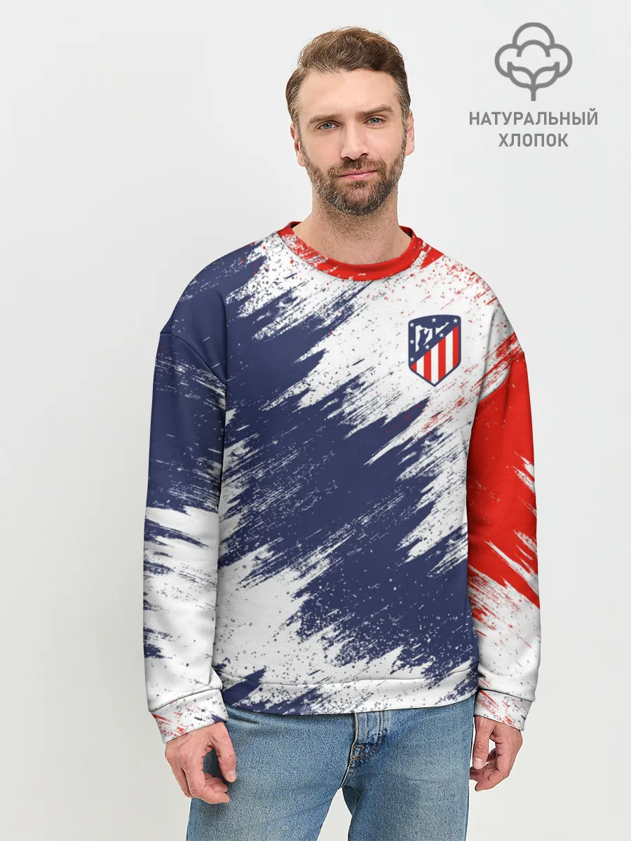 Мужской свитшот базовый / Atletico Madrid