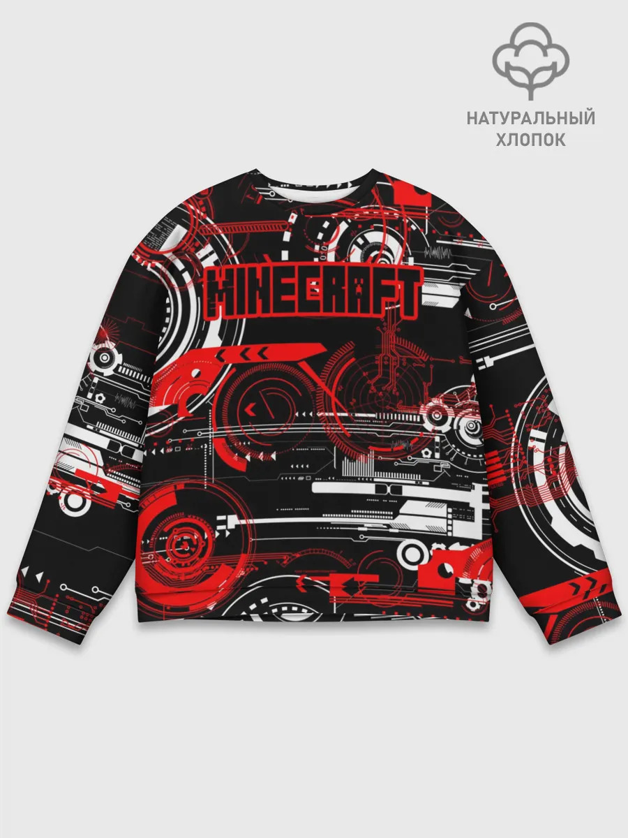 Мужской свитшот базовый / Minecraft