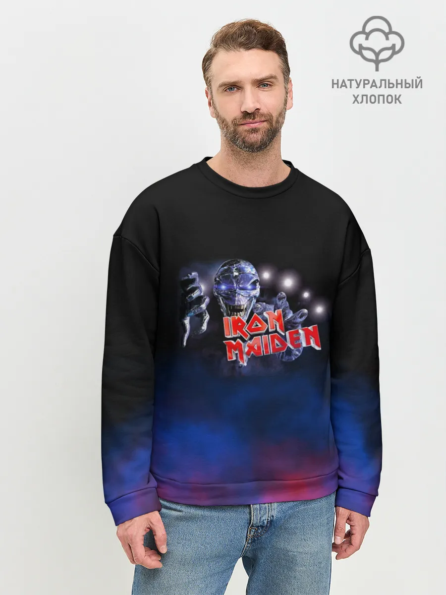 Мужской свитшот базовый / Iron Maiden