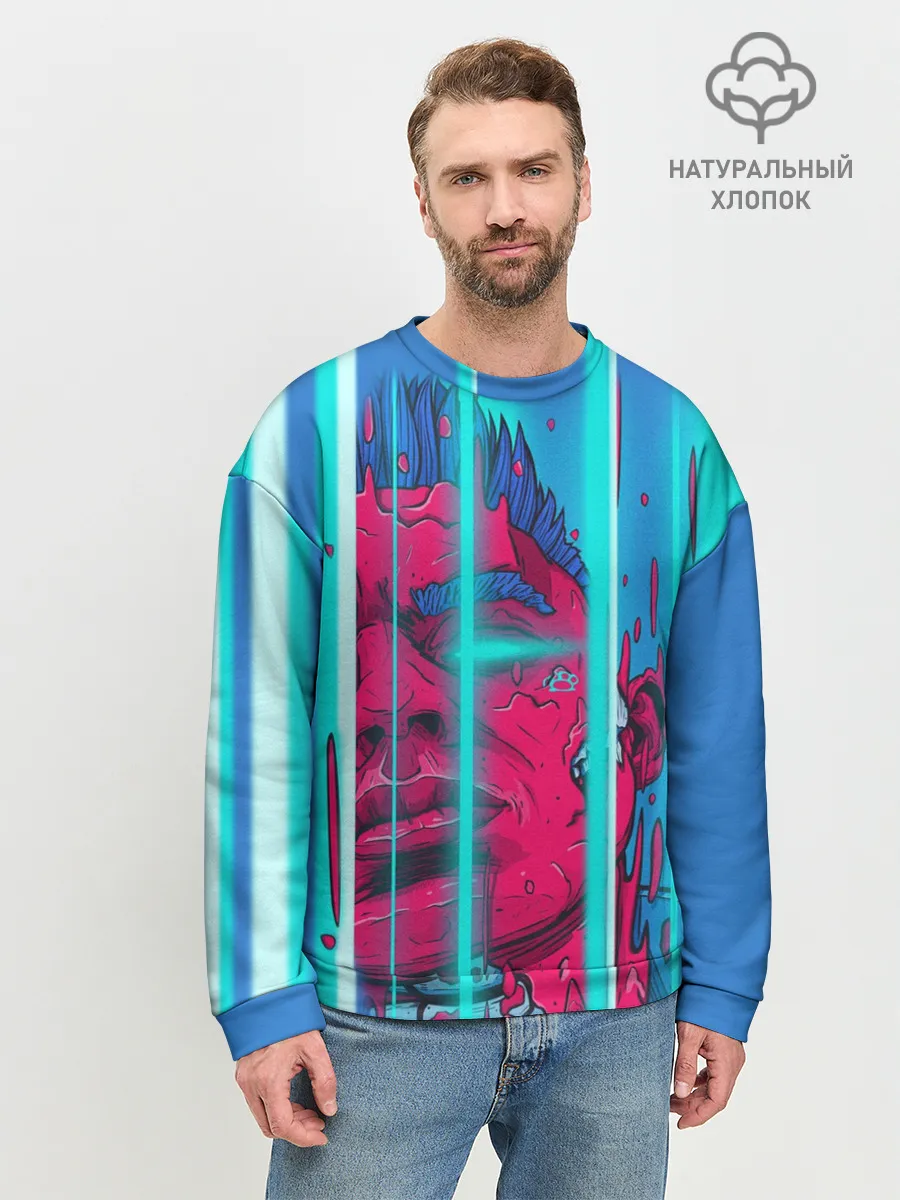 Мужской свитшот базовый / Сайонара бой