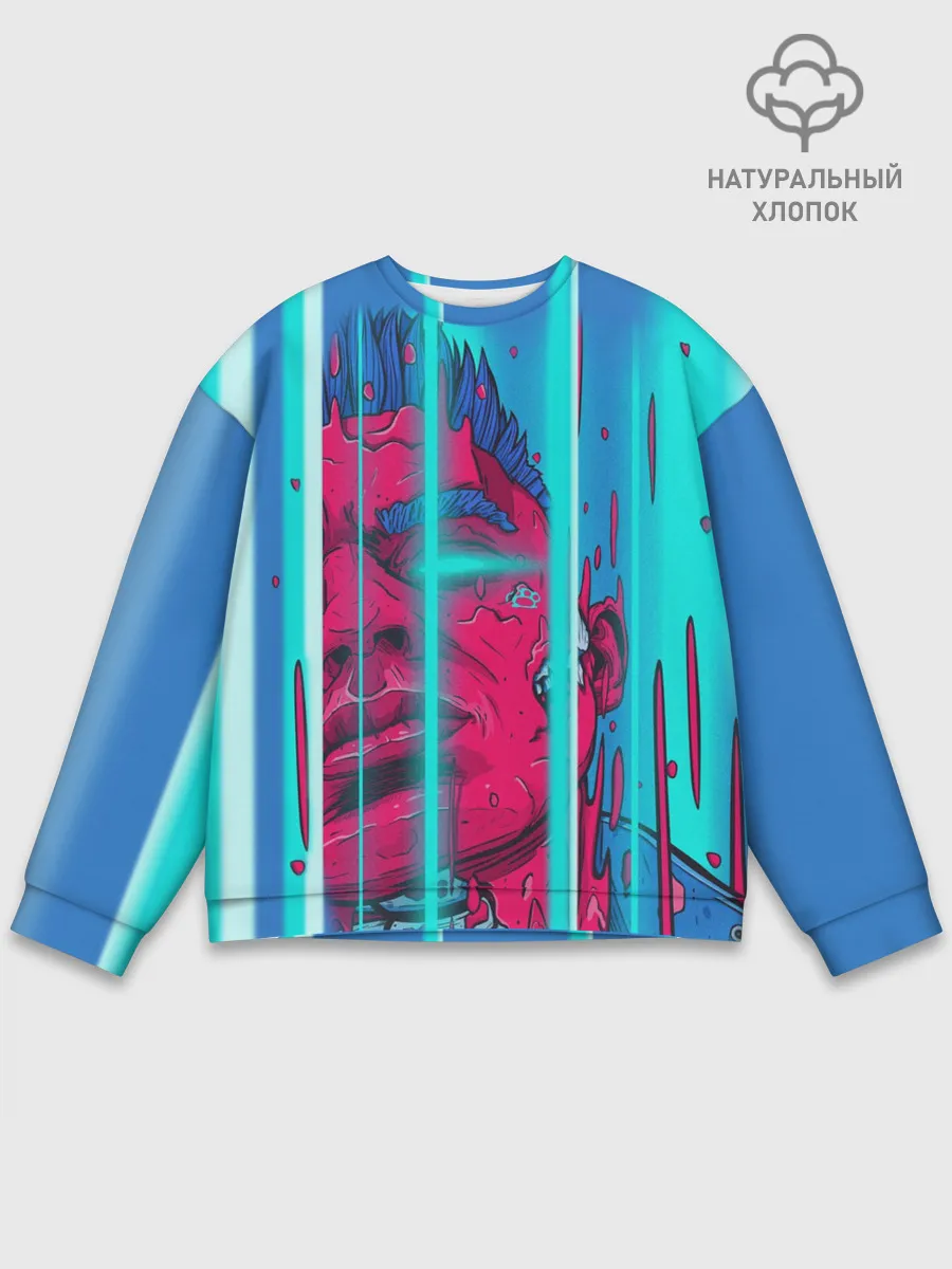 Мужской свитшот базовый / Сайонара бой