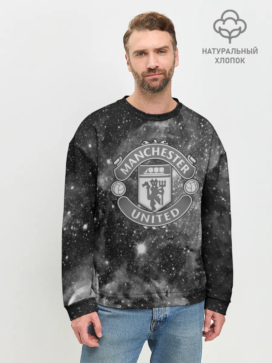Мужской свитшот базовый / Manchester United Cosmos