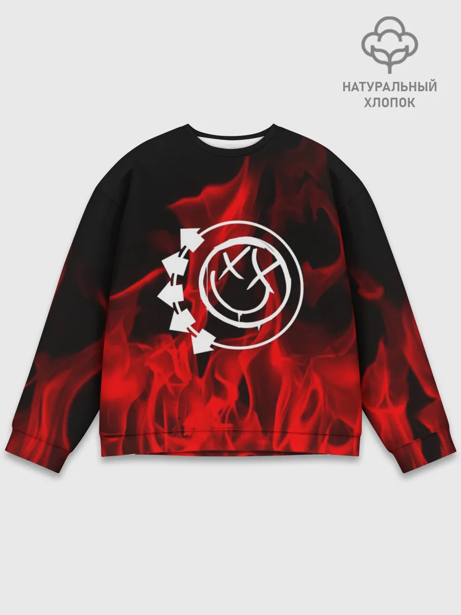 Мужской свитшот базовый / Blink 182