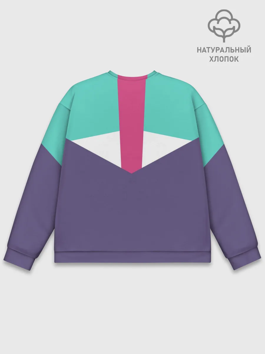 Мужской свитшот базовый / Стиль 90 х