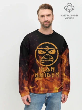 Мужской свитшот базовый / Iron Maiden