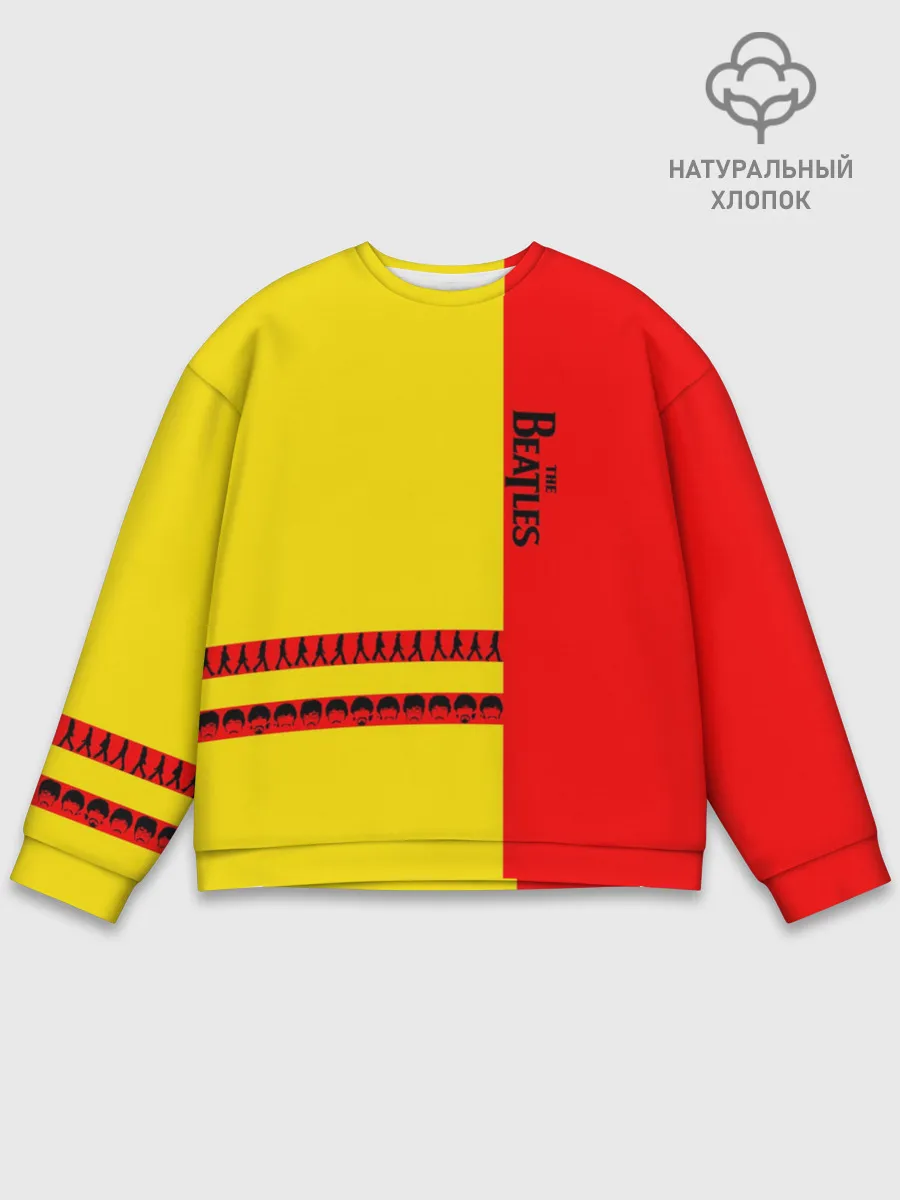 Мужской свитшот базовый / The Beatles