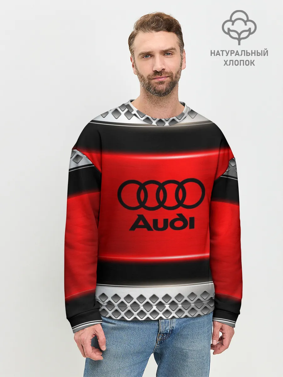 Мужской свитшот базовый / AUDI