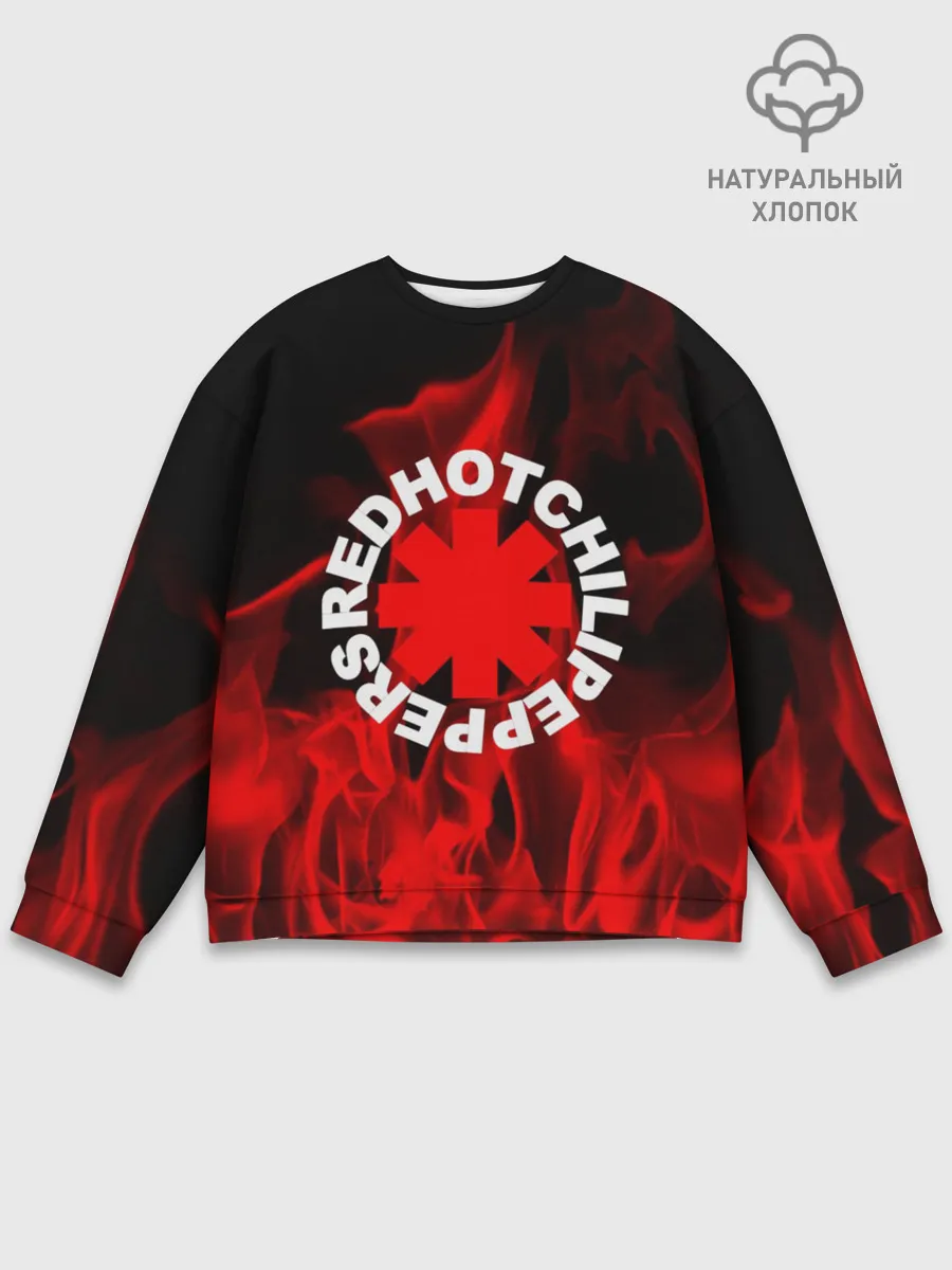 Мужской свитшот базовый / Red Hot Chili Peppers