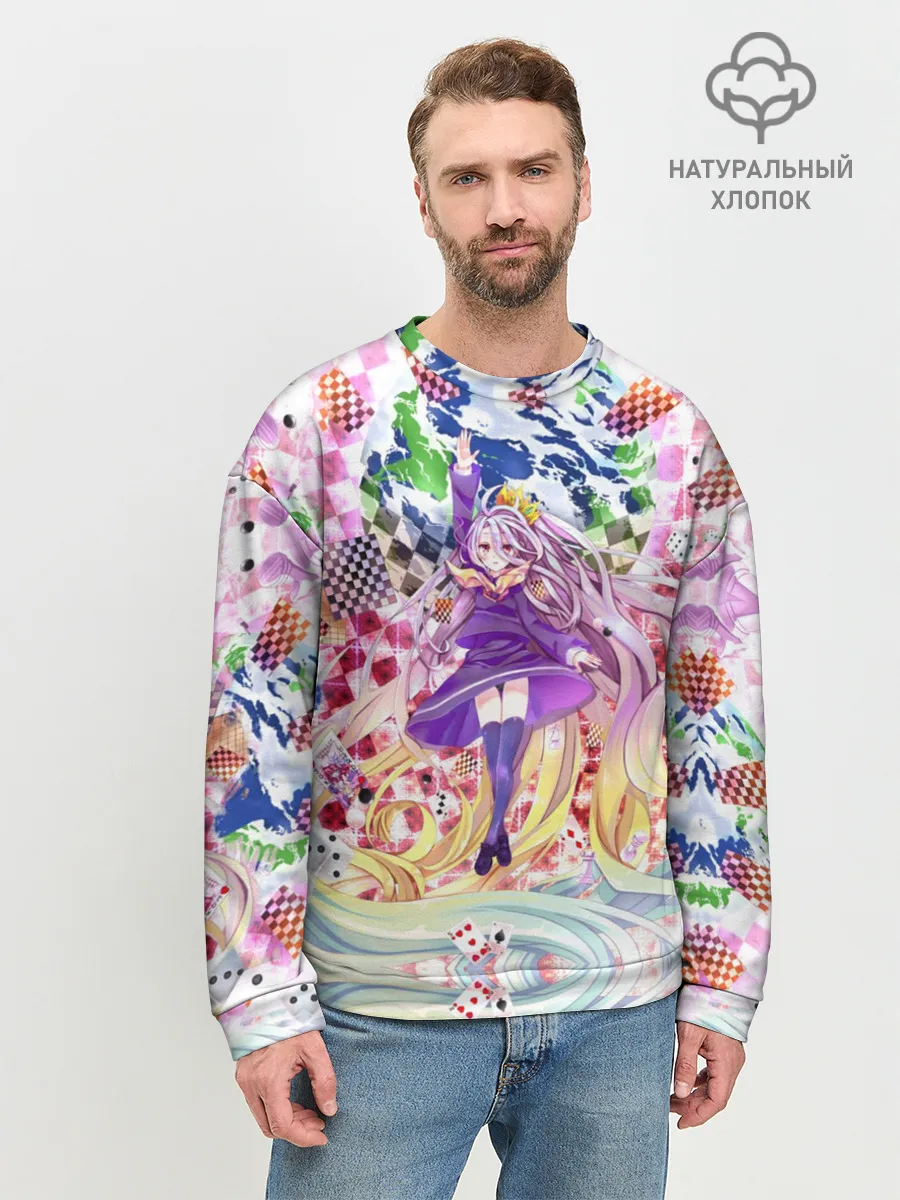 Мужской свитшот базовый / No Game No Life_9