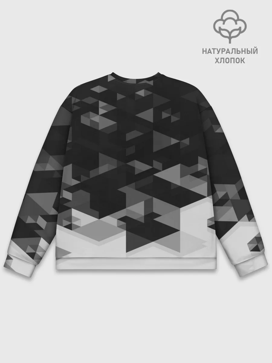 Мужской свитшот базовый / Barcelona Geometry Sport