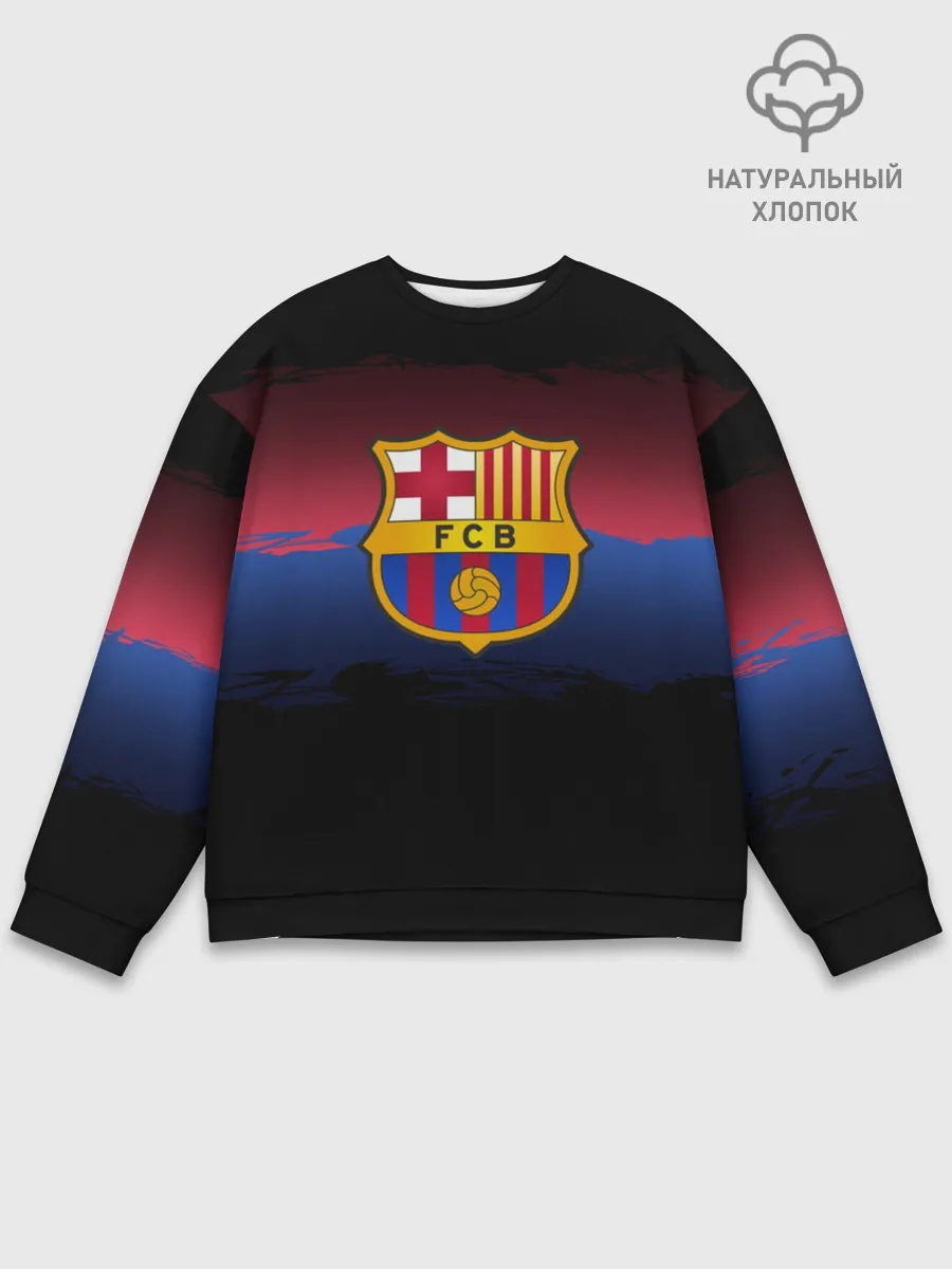 Мужской свитшот базовый / Barcelona FC