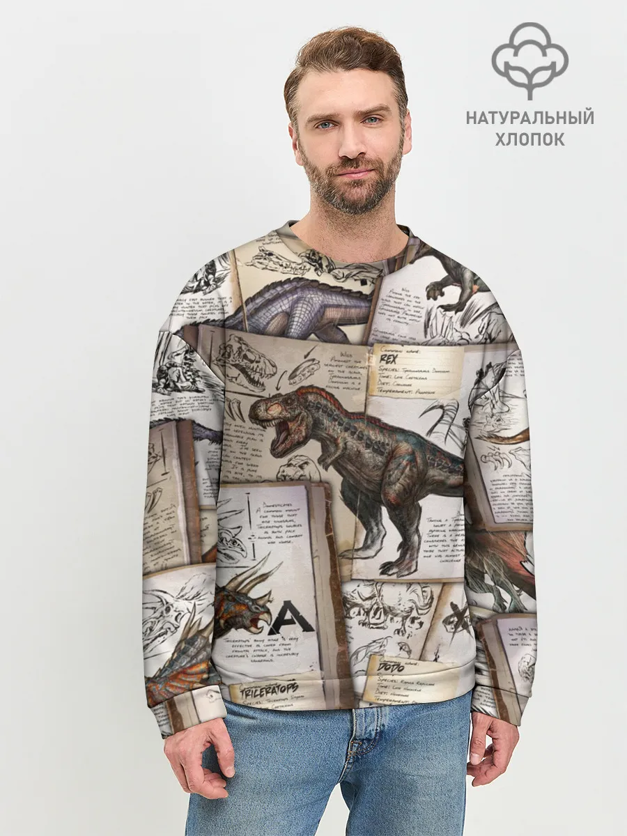 Мужской свитшот базовый / Ark Survival Evolved