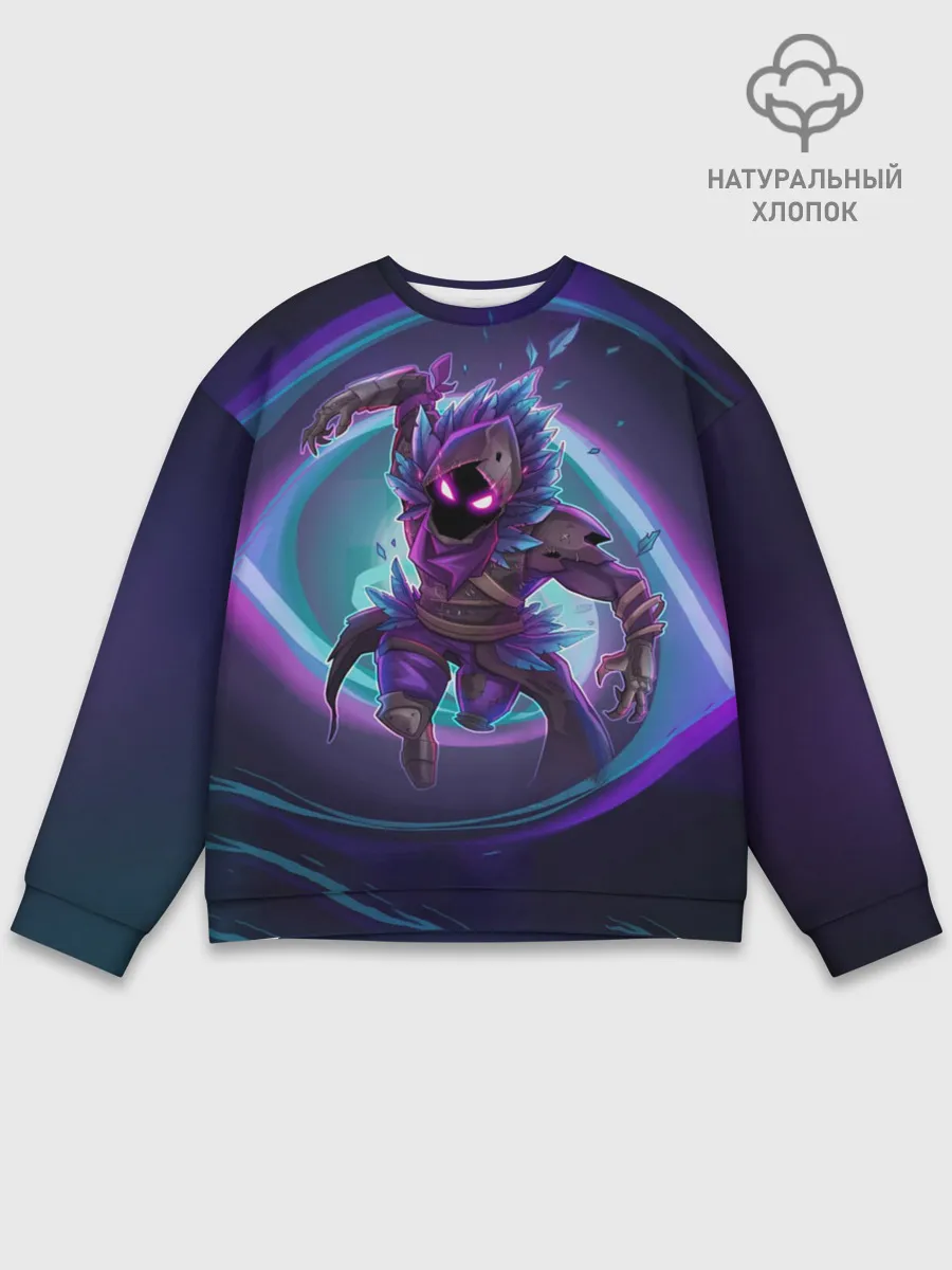 Мужской свитшот базовый / Ворон