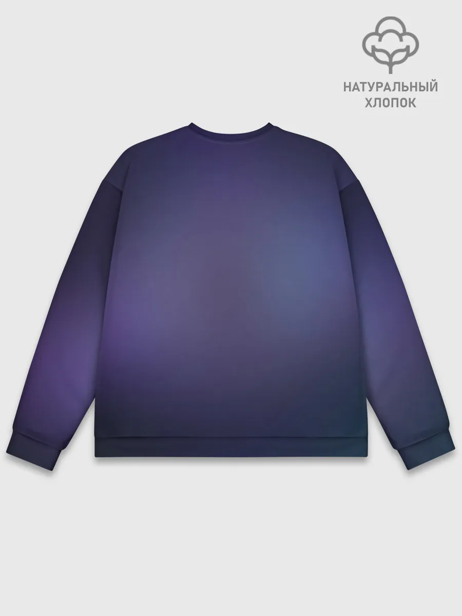 Мужской свитшот базовый / Ворон