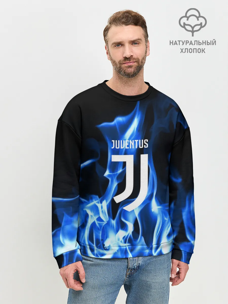 Мужской свитшот базовый / JUVENTUS