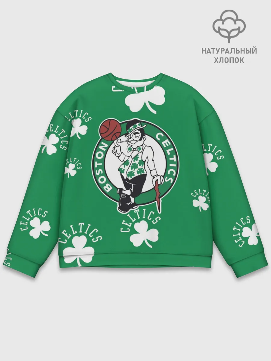 Мужской свитшот базовый / Boston celtics, nba