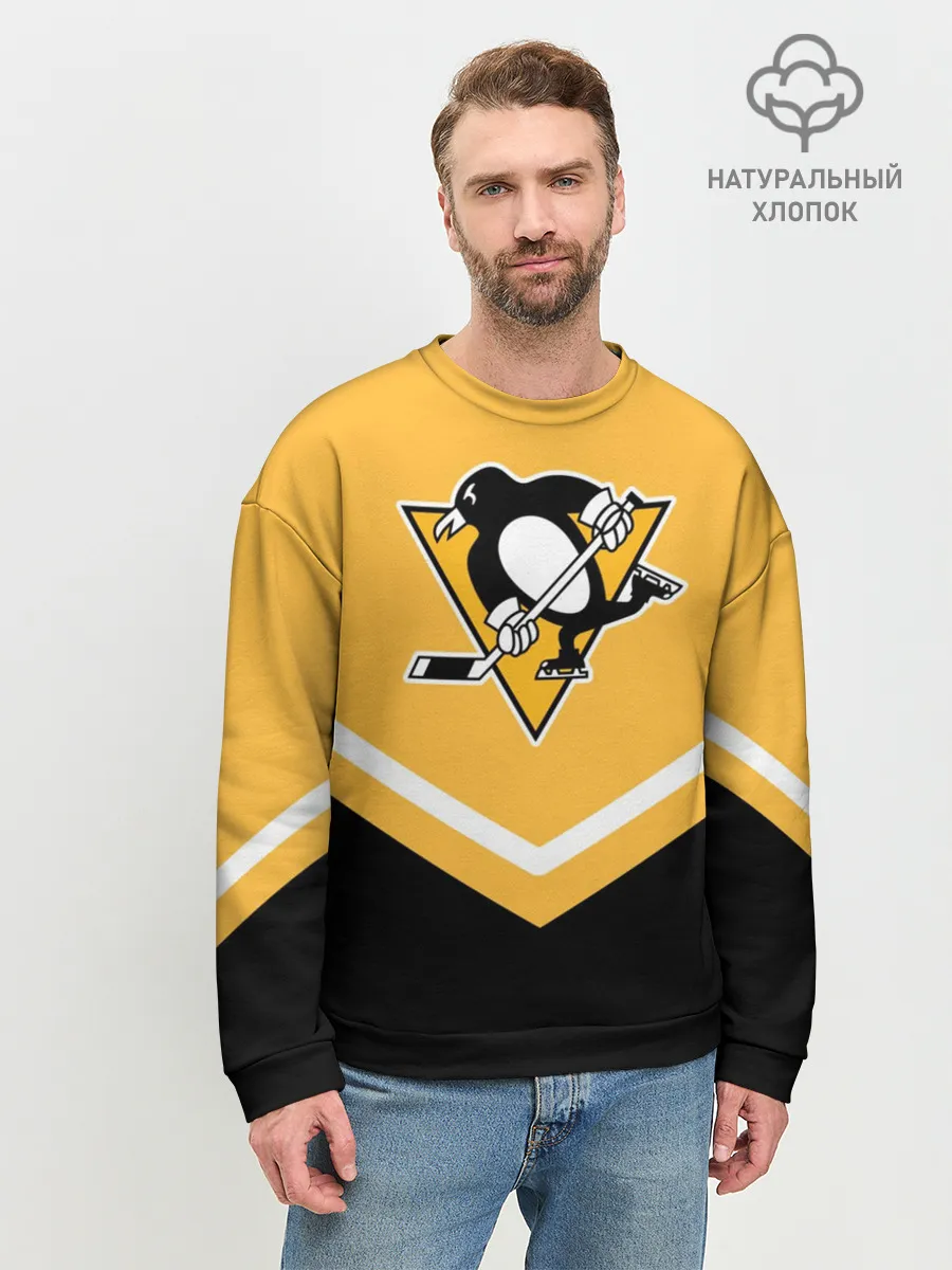 Мужской свитшот базовый / Pittsburgh Penguins