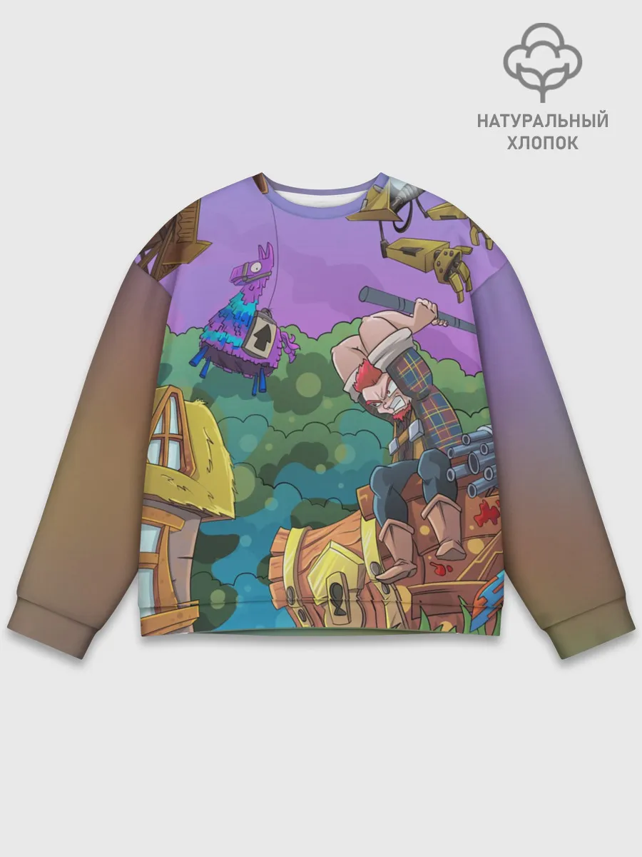 Мужской свитшот базовый / Fortnite