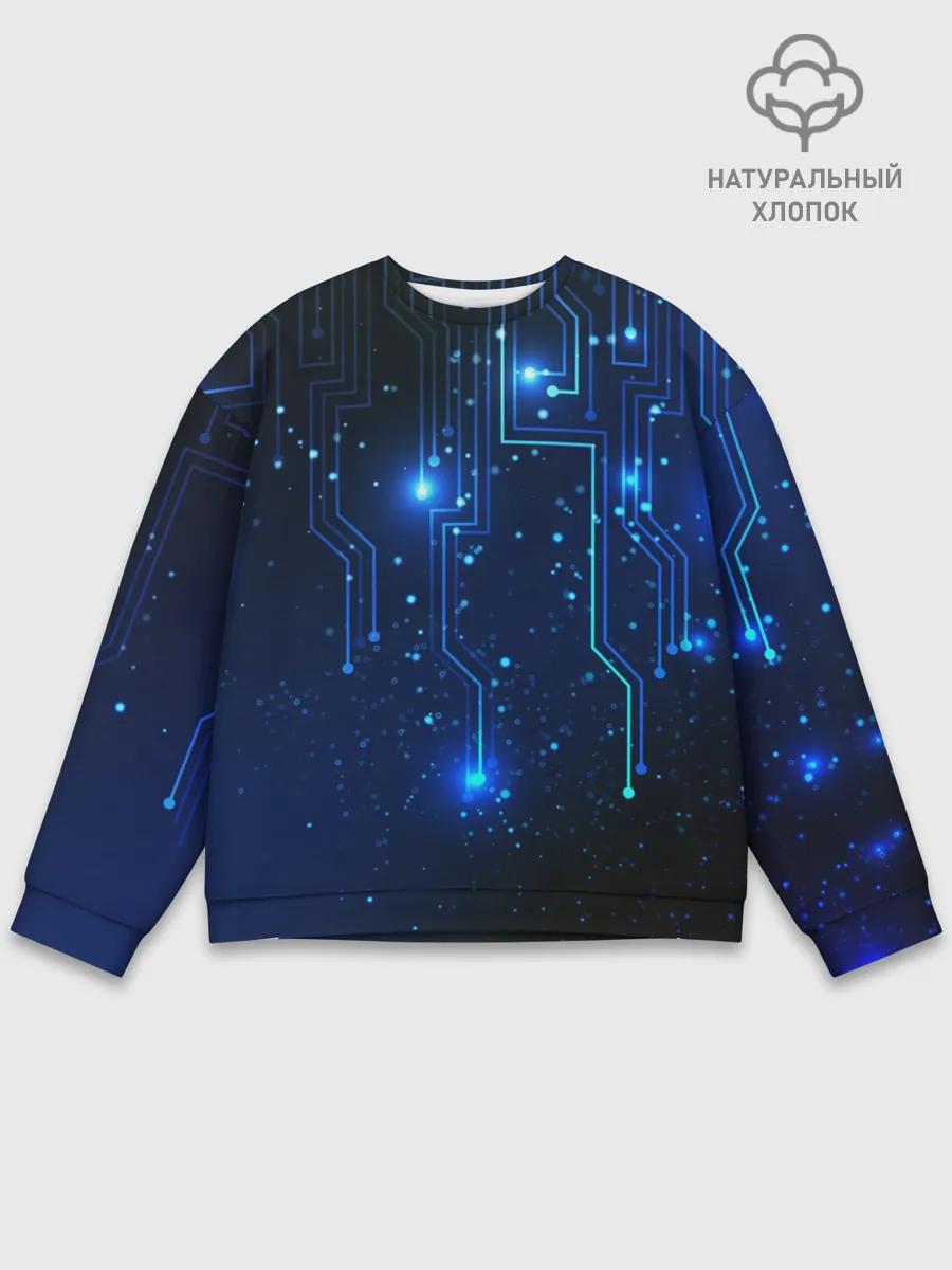 Мужской свитшот базовый / Схемы