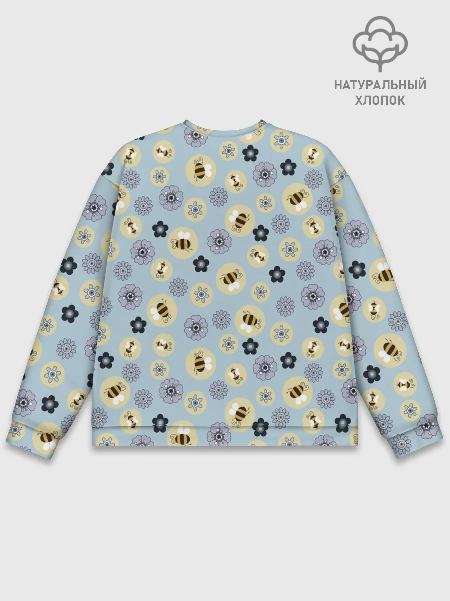 Мужской свитшот базовый / Пчелки