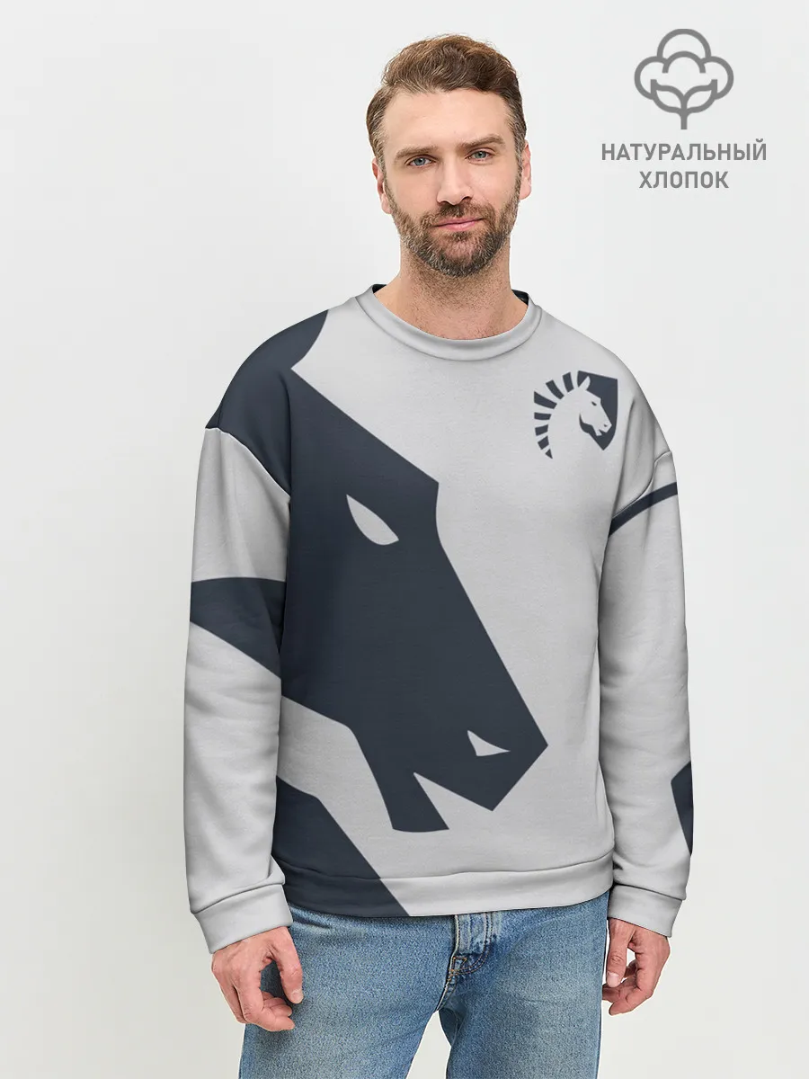 Мужской свитшот базовый / Liquid - The Form