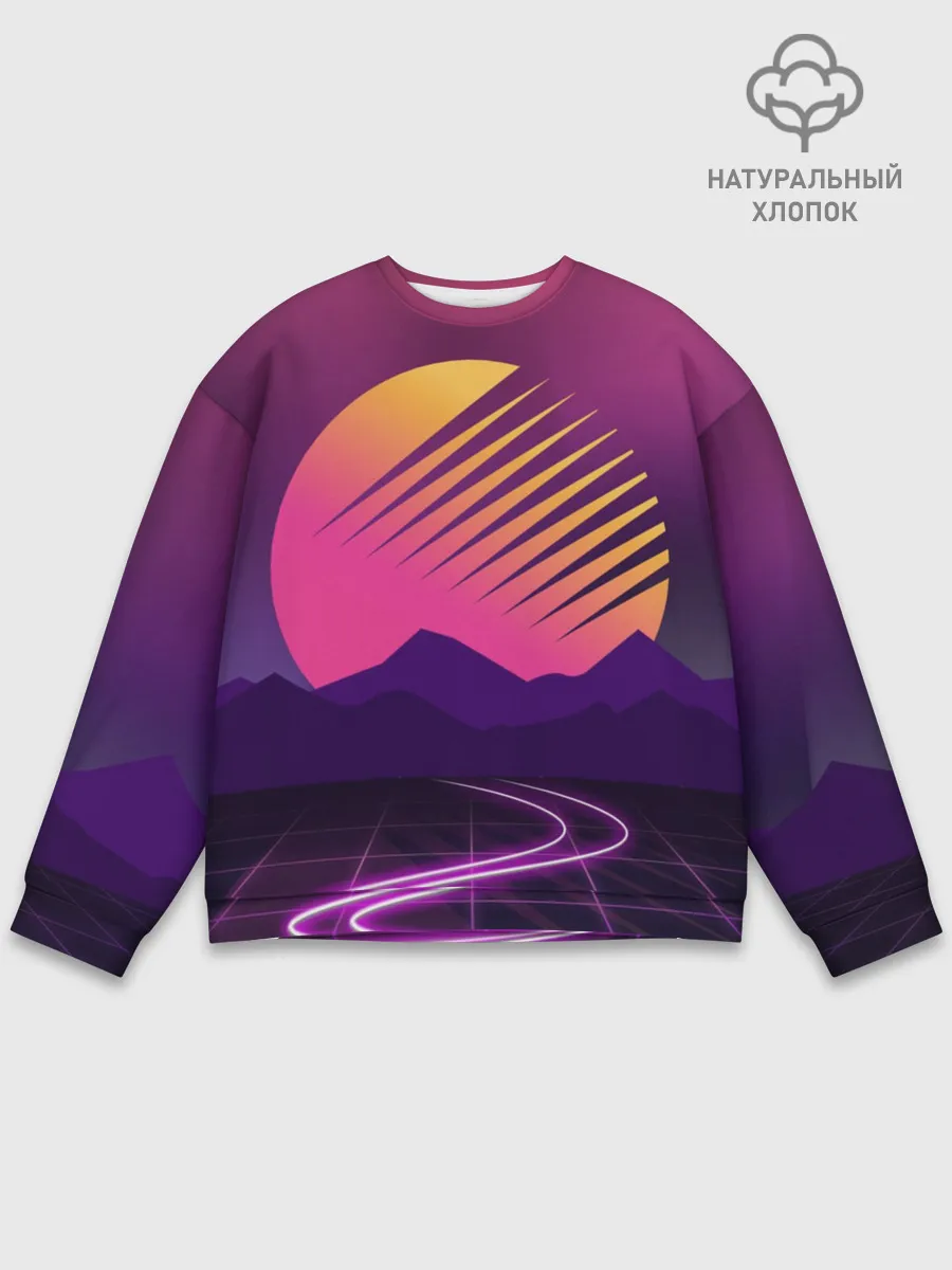 Мужской свитшот базовый / Digital Art