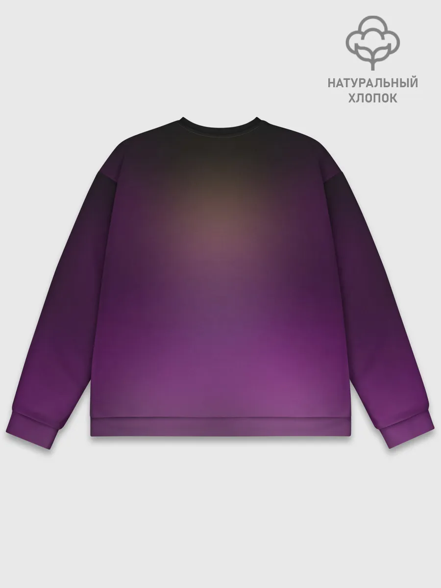 Мужской свитшот базовый / Vaporwave