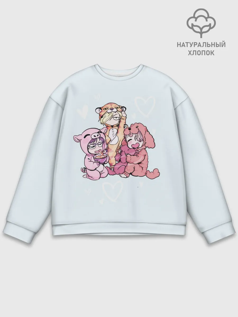 Мужской свитшот базовый / Yuri on Ice_3