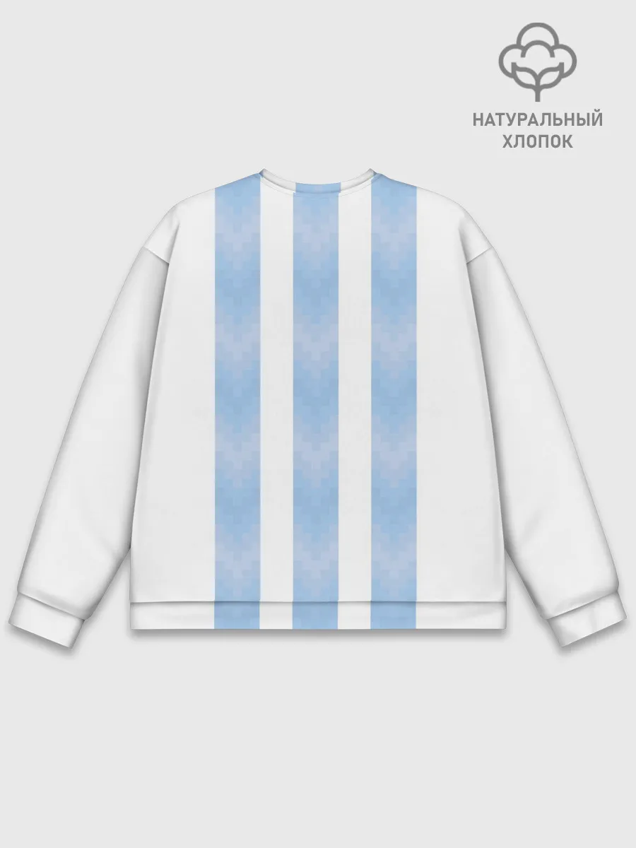 Мужской свитшот базовый / Сборная Аргентины