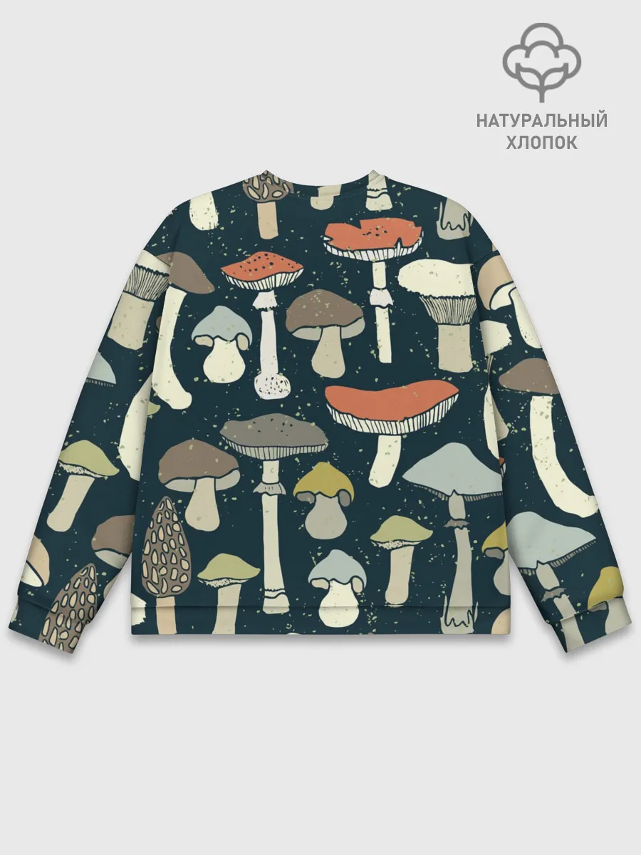 Мужской свитшот базовый / Загадочный лес