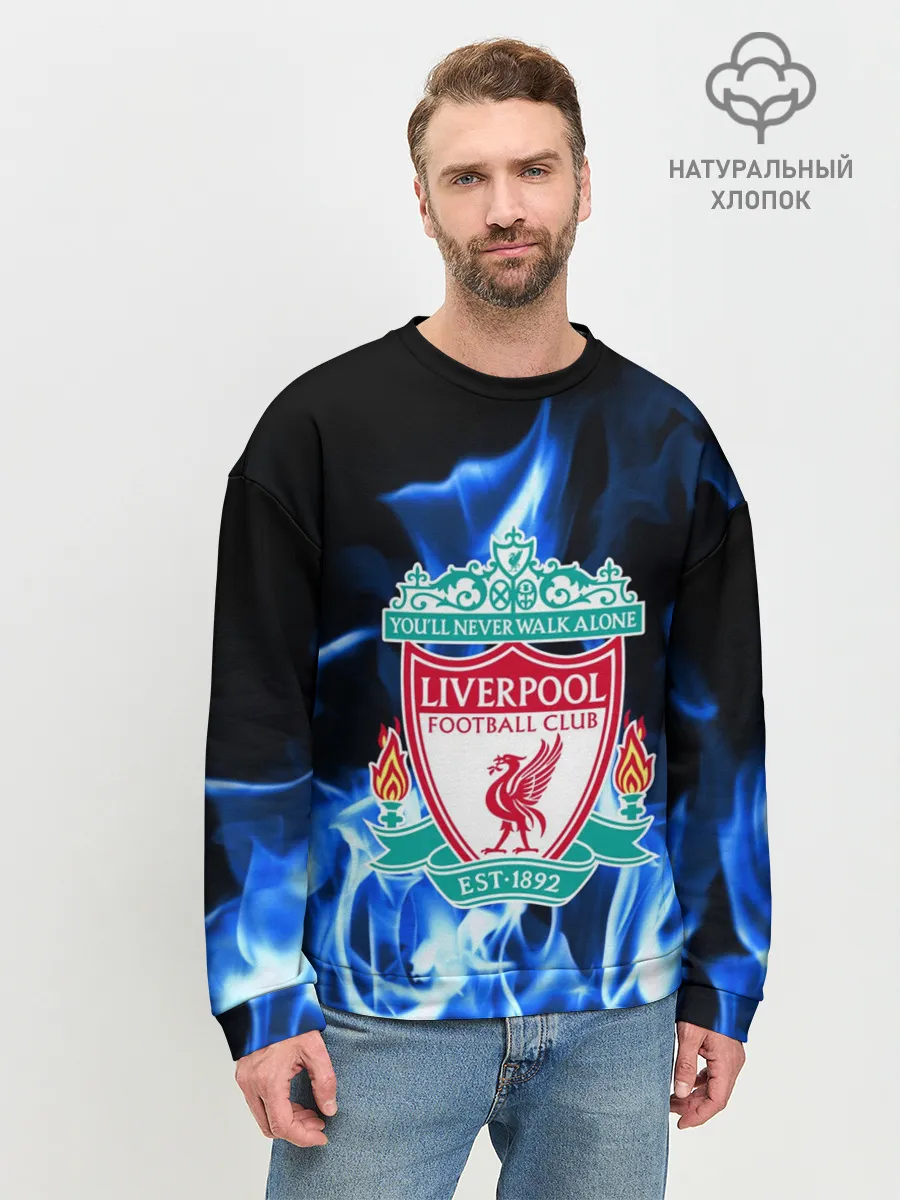 Мужской свитшот базовый / LIVERPOOL