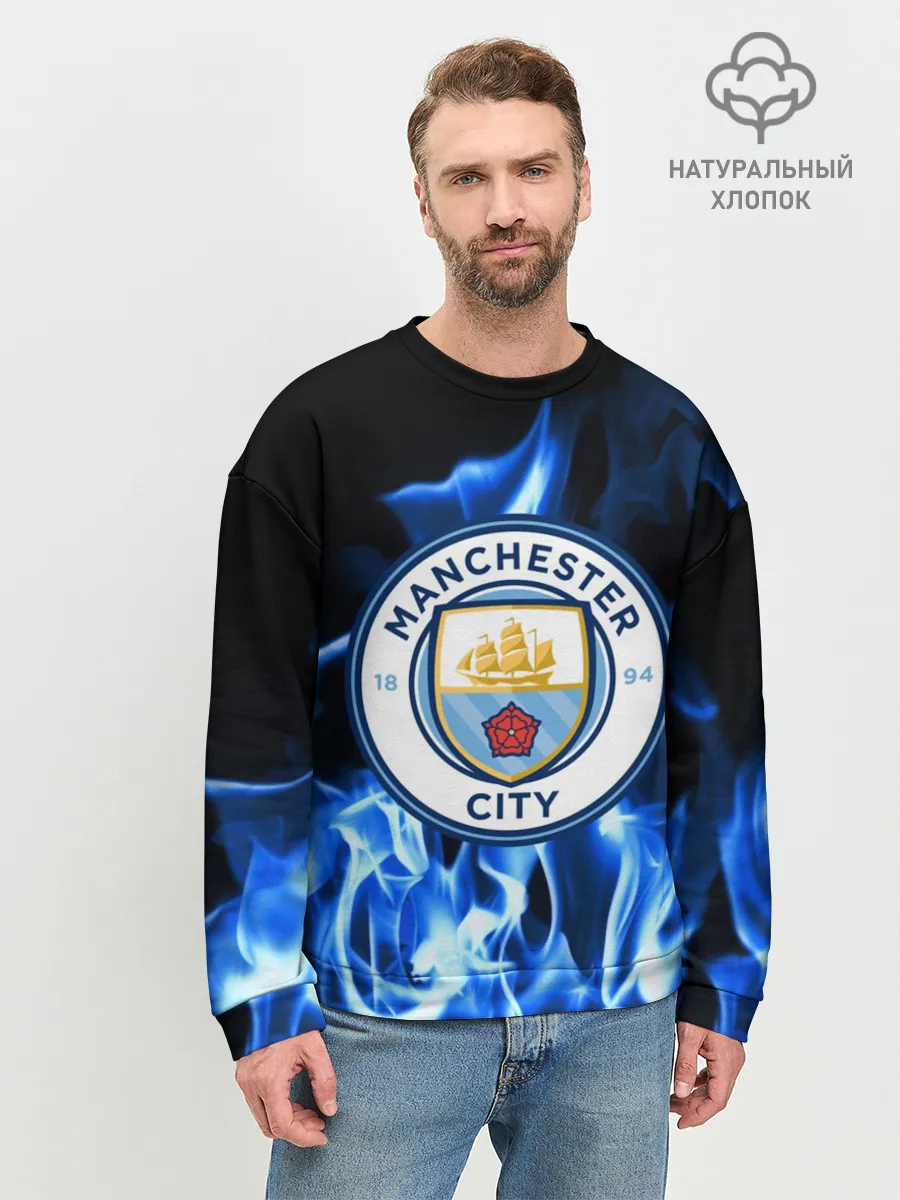 Мужской свитшот базовый / MANCHESTER CITY