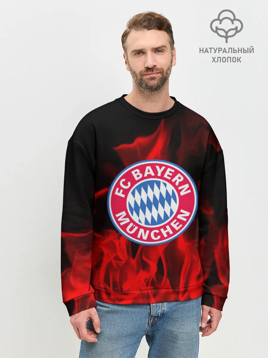Мужской свитшот базовый / BAYERN MUNCHEN