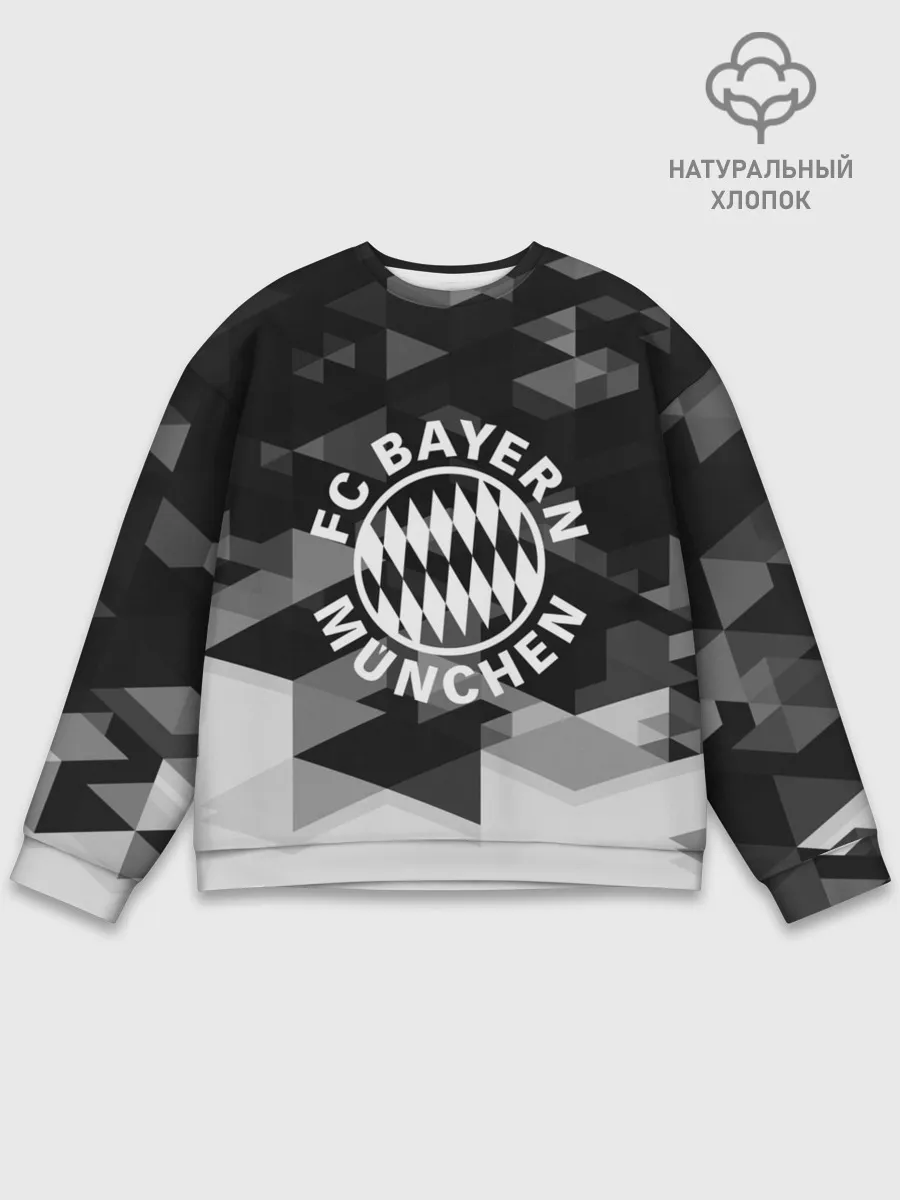 Мужской свитшот базовый / Bayern Munchen Geometry Sport