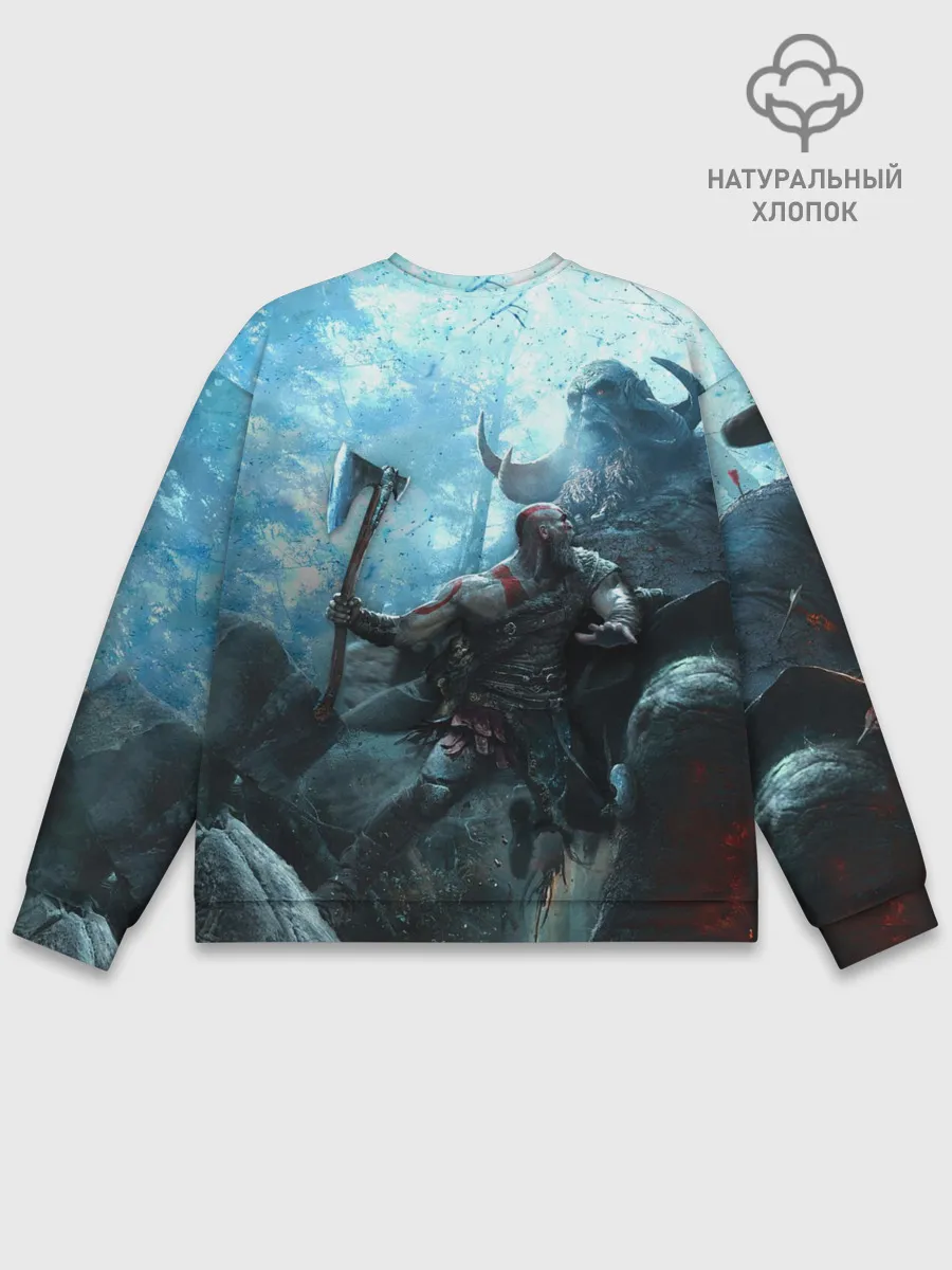 Мужской свитшот базовый / Kratos