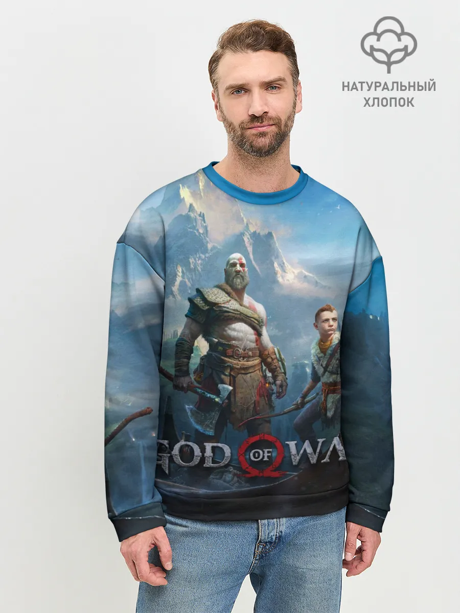 Мужской свитшот базовый / God of War