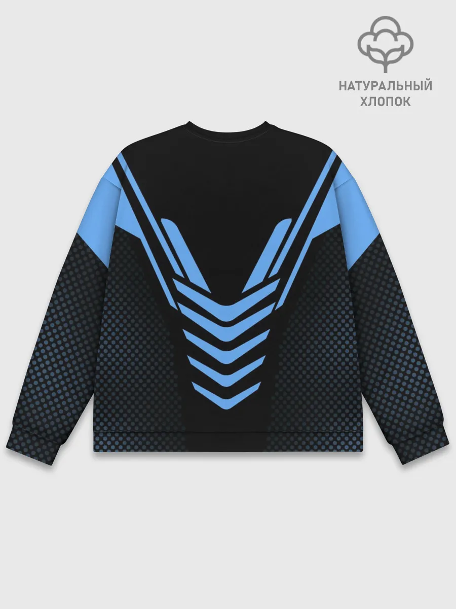 Мужской свитшот базовый / Mass Effect N7